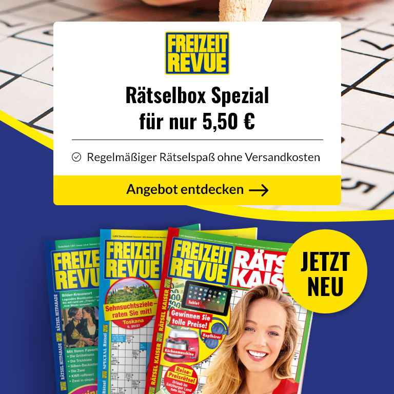 FREIZEIT REVUE Rätselbox Spezial