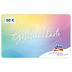 50 € dm-Drogerie Gutschein 