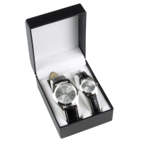 Damen- und Herrenarmbanduhrenset